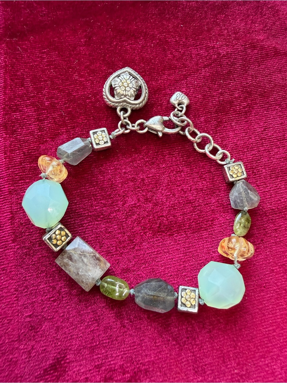 Brighton American Hero Semi Precious Gemstone Bracelet